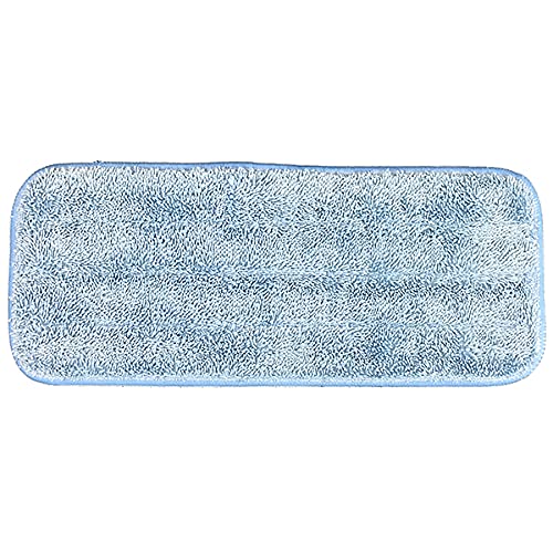 Arkwright Spray Mop Replacement Pads - (Pack of 12) Bulk Microfiber Flat Dry and Wet Refill Mop Pads Floor Cleaning, Compatible with Bona and Rubbermaid, Fits All Mop Heads, 13 in, Blue - color: Blue, size: 13 Inch (Pack of 12)