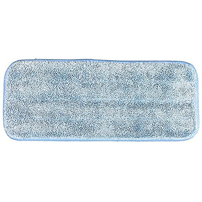 Arkwright Spray Mop Replacement Pads - (Pack of 12) Bulk Microfiber Flat Dry and Wet Refill Mop Pads Floor Cleaning, Compatible with Bona and Rubbermaid, Fits All Mop Heads, 13 in, Blue - color: Blue, size: 13 Inch (Pack of 12)