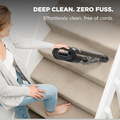 Shark UltraCyclone™ Pet Pro Plus Cordless Handheld Vacuum, Powerful Suction, Portable Vacuum for Car & Home, Pet Power Brush, Crevice Tool, Scrubbing Brush, XL Dust Cup, Brown, CH951BR1 - style: UltraCyclone Pet Pro Plus - Brown