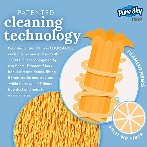 persik Pure-Sky Microfiber Glove Dusting Mitt - Ultra Microfiber Cleaning Cloth Glove - JUST ADD Water No Detergents Needed - Use for Cleaning Furniture, Home - style: Ultra Microfiber Glove / Mitt