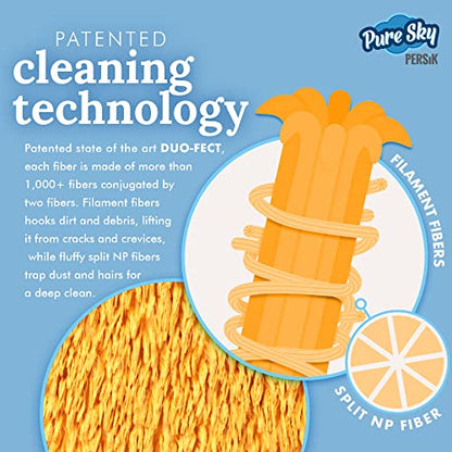 persik Pure-Sky Microfiber Glove Dusting Mitt - Ultra Microfiber Cleaning Cloth Glove - JUST ADD Water No Detergents Needed - Use for Cleaning Furniture, Home - style: Ultra Microfiber Glove / Mitt