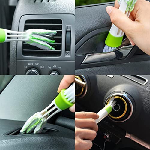 8pcs Handheld Groove Gap Cleaning Tools Door Window Track Cleaning Tools Groove Corner Crevice for Sliding Door Tile Lines Shutter Car Vents Air Conditioner Keyboard
