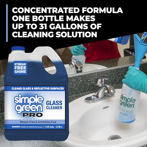 Simple Green Pro Glass Cleaner 1 Gal - size: 128 Fl Oz (Pack of 1)