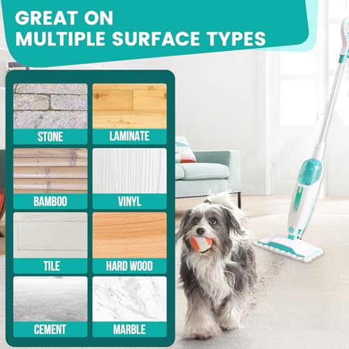 14 Pack Steam Mop Replacement Pads Compatible with Shark Steam Mops S1000/S1000A/S1000C/S1000WM/S1001C, Floor Steamer Pads Washable, Reusable Microfiber Cleaner Pads - size: 14 Pack