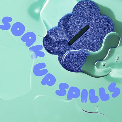Brite by Scotch-Brite Scrub & Wipe with Drain + Dry Stand, Kitchen Sponge for Washing Dishes, 1 Scrub Sponge - color: Style, size: 1 Pack, style: Scrub & Wipe Kit