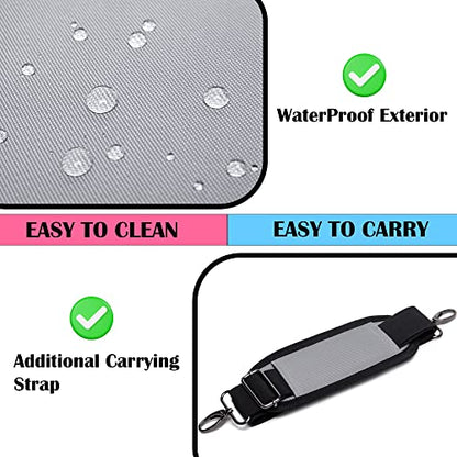 Cleaning Caddy with Handle and Shoulder Strap Organizer for Cleaning Supplies