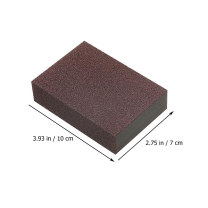 Baluue Nano Carborundum Sponge 3.93X2.75X0.98In Kitchen Scrub Sponge Non-Toxic Household Scrubbing for Stain Removal and Multi-Surface Cleaning