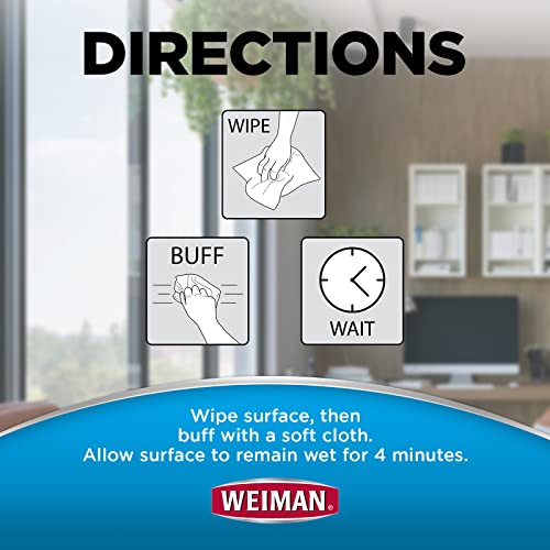 Weiman Disinfecting Electronic Cleaning Wipes, 30 Count