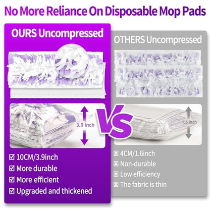 25 Count Disposable Pads for Swiffer Power Mop,Replacement for Swiffer Mopping Pads Refills Compatible with Swiffer Power Mop Pads,Multi-Surface Safe on All Finished Floors Cleaning - size: 25