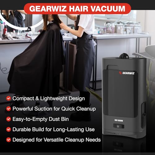 Gearwiz 1400W Touchless Automatic Vacuum Dustpan – Motion Sensor Hands-Free Electric Dustpan for Pet Hair Dirt & Debris – Powerful and Energy Efficient Cleaning Solution for Home Kitchen & Office - color: 1400w Touchless Automatic Vacuum