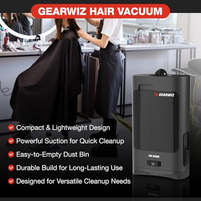 Gearwiz 1400W Touchless Automatic Vacuum Dustpan – Motion Sensor Hands-Free Electric Dustpan for Pet Hair Dirt & Debris – Powerful and Energy Efficient Cleaning Solution for Home Kitchen & Office - color: 1400w Touchless Automatic Vacuum