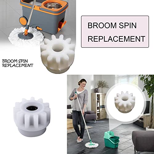 2 Pack Microfiber Spin Mop Bucket Pedal One Way Clutch Bearing Replacement Sprocket Spinning Gear Bearings Parts for Oceda Vilida EasyWring Easy Mop Bucket Floor Cleaning System - style: One-Way Transmission Spin Gear