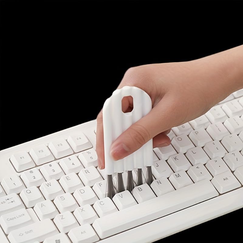 Multifunctional Computer Cleaning Kit with Soft Brush, Angle Gap Dust Collector, and Key Cap Cleaner for Keyboard, PC, Laptop, and Electronics (1pc) - color: 1pc