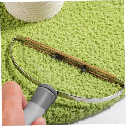 BESTonZON Lint Brush Electric Pet Hair Tool for Couch Carpet High Efficiency Hair Removal User Friendly Design Static Scraper for Quick Cleaning of Furniture Bedding