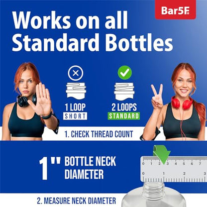 Liter 33.8 oz Shampoo Conditioner Pumps Fits Salon Brand Bottles, 2-Pack Pump Top Dispenser Compatible with 1-inch Neck Diameter Bottles (Black) - color: Black