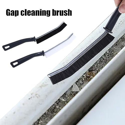 2 Pcs Crevice Cleaning Brush Grout Cleaner Scrub Brush Stiff Angled Bristles Deep Tile Narrow Joints Floor Lines/Gap Cleaning Brush for Kitchen Bathroom