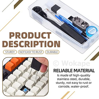 13Pcs Keyboard Lube Kit for Mechanical Keyboard Lube, Keyboard Tools Incl Cleaning Brush Lubrication Keycap Puller Switch Opener