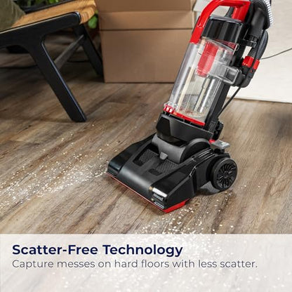 Bissell CleanView Compact Upright Vacuum, Lightweight Design for Apartments & Dorms, Powerful Suction with Removable Extension Wand & Scatter-Free Technology, 3508 - style: CleanView Compact