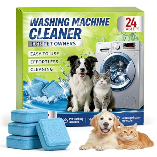 Washing Machine Cleaning Tablets, 2026 New Deep Cleaning Washer Cleaner, Fragrance-Free Formula, Targets Unpleasant Laundry Room Odors, Multi-Purpose Washer Tub Cleaner for Home Laundry Use (1 Pack)