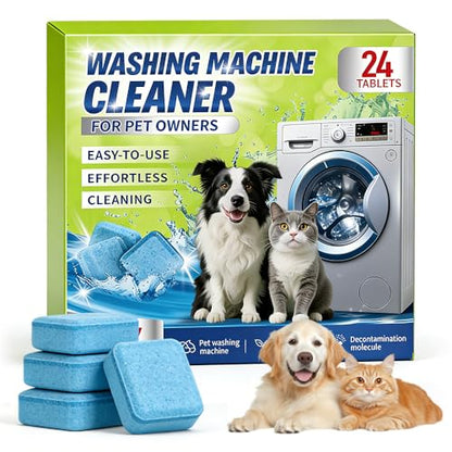 Washing Machine Cleaning Tablets, 2026 New Deep Cleaning Washer Cleaner, Fragrance-Free Formula, Targets Unpleasant Laundry Room Odors, Multi-Purpose Washer Tub Cleaner for Home Laundry Use (1 Pack)