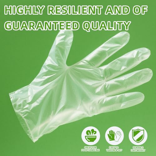 Disposable Plastic Gloves Food Handling Service Gloves Disposable For Cooking - style: 200pcs