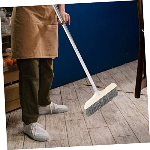 Ipetboom Detachable Long Handle Soft Bristle Sweep Broom Indoor Broom Kitchen for Sweeping