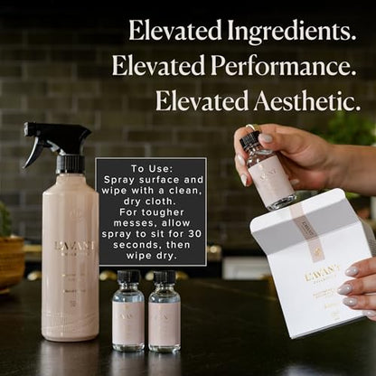 L'AVANT Collective Luxury Multipurpose Surface Cleaner Concentrate | All Purpose Cleaning Spray Refill, Plant-Based & Non-Toxic | Makes 16 Fl Oz, EPA Safer Choice | 1 Fl Oz | Blushed Bergamot - size: 1 Fl Oz (Pack of 1)