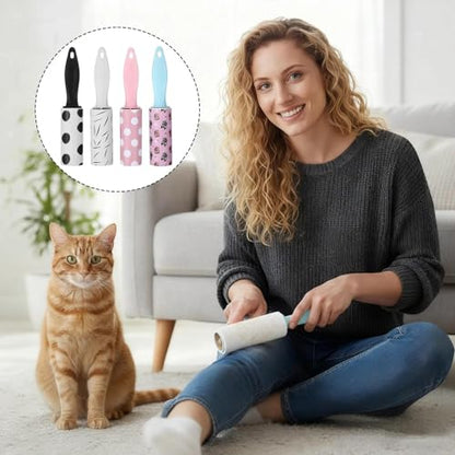 36 PCS Mini Lint Roller 1080 Sheets Rollers for Pet Hair Extra Sticky Travel Size Pet Hair Remover Compact Lint Roller for Clothes Portable Sticky Remover Dust Furniture Car Seat Gift Bags