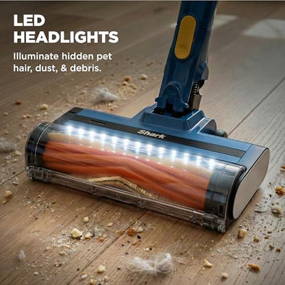 Shark® Cordless Pet, Cordless Lightweight Stick Vacuum Cleaner, Self Cleaning Brushroll, 40 Min Runtime, Removable Handheld, XL Dust Cup, Moonlight Blue, IY143H (2026 Release) - style: Cordless Pet Essential (40 min)