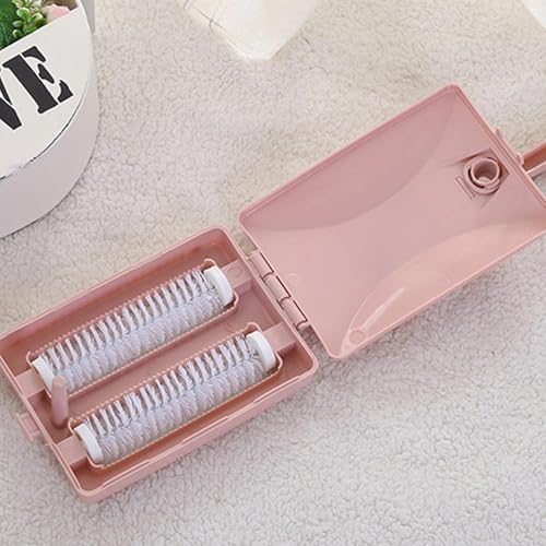 Handheld Carpet and Sofa Brush Non-Slip Pet Hair Remover Fur Roller Multi-Purpose Fabric Cleaner for Home Office Travel Random Color Shipping