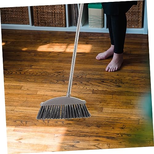 Levemolo Stainless Steel Outdoor Broom with Long Handle Floor Wiper for Home and Cleaning Compact and Easy to Store for Indoor and Outdoor Use