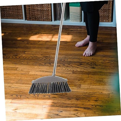 Levemolo Stainless Steel Outdoor Broom with Long Handle Floor Wiper for Home and Cleaning Compact and Easy to Store for Indoor and Outdoor Use