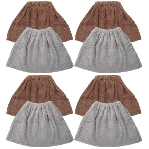 Healeved Reusable Broom Cover Cleaning Cloth for Sweeping Dust Hair and Water Stains Washable Floor Cleaning Tool for Home Hotel Restaurant Durable Replacement Mop Pad