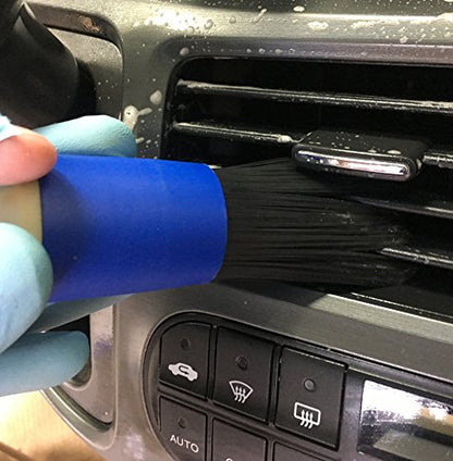 Parts Brush™ AS101 Atlasta Soft Bristle Brush for Cleaning auto Engine Parts, Small Motors, Car Exteriors and Interiors, Boats, Household Grime, etc.