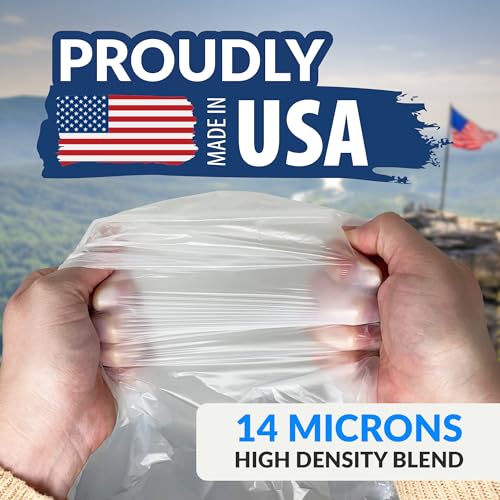 Reli. 30-33 Gallon Trash Bags Heavy Duty | 250 Trash Bags with Ties | Super Sizeable, Clear, Serious Garbage Cleanup