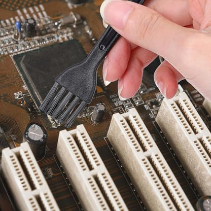 25 Pcs Mini Keyboard Cleaning Brushes Kit Electronic Dust Clean Brush Small Anti Static Cleaning Brush with PP Handle for Computer Motherboard Keyboard Camera Small Space