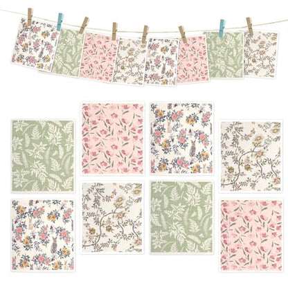 YoulerTex Swedish Dishcloths Dish Towels Set: 6 Packs Cellulose Sponge Cloths Reusable Cleaning Cloths for Kitchen Absorbent Reusable Paper Towels Dish Cloth Non-Scratch No Odor (8 Pcs Animal) - color: 8 Pcs Animal