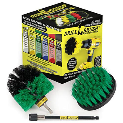 Kitchen Cleaning Supplies - Pots and Pans Cleaning Kit - Cast Iron Skillet Scrub Brushes - Deep Cleaning Kitchen Tools - Kitchen Sink Cleaning Brush - Air Fryer Scrubber Brush - Refrigerator Cleaner - color: Green