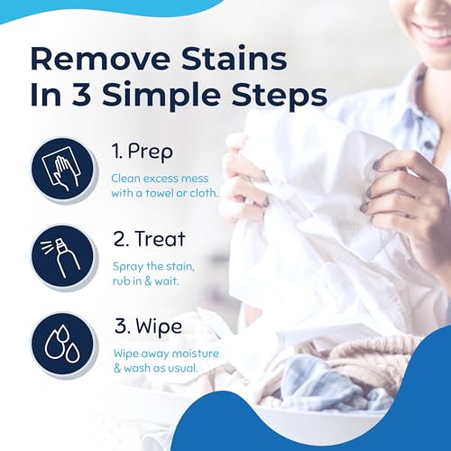 Miss Mouth's Messy Eater Stain Treater Spray - 16oz Stain Remover - Newborn & Baby Essentials - No Dry Cleaning Food, Grease, Coffee Off Laundry, Underwear, Fabric - style: 1 Pack (16oz)