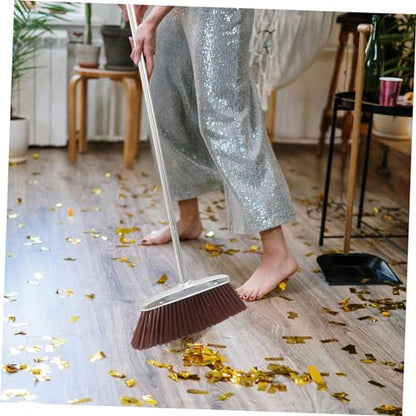 Cleaning Broom Handle Garbage Sweeping Tool for Home Office Kitchen Lightweight Easy to Store Efficient Floor Sweeper for Dust Debris Style