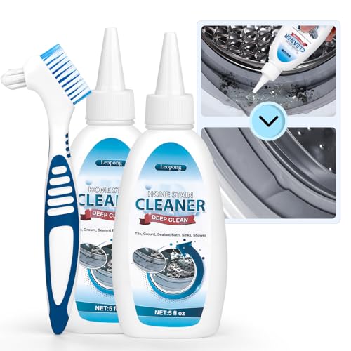 Leopong Home Cleaner Gel, Cleaner for Washing Machine, Refrigerator Strips, Household Shower, Kitchen Sinks, Walls, Tiles, Bathrooms- 10 fl oz - size: 10 Fl Oz (Pack of 1)