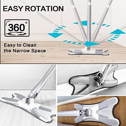 Mop Replacement Heads Medium X-Shape Microfiber Mop - color: X-shape Microfiber Mop