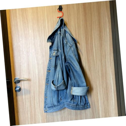 Gatuida 5pcs Heavy Duty Metal Wall Mounted Hooks Mop Broom Holder Hangers for Garage Warehouse Tool Organization