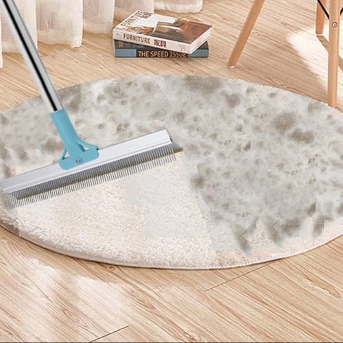 Pet hair remover set, carpet rake for removing pet hair, carpet scraper, three different sizes for carpets, sofas, cars and clothes