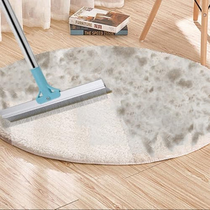 Pet hair remover set, carpet rake for removing pet hair, carpet scraper, three different sizes for carpets, sofas, cars and clothes