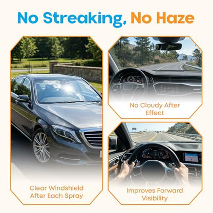 ZeroR® Windshield Washer Fluid, Ready to Use, +32°F Formula for Streak-Free Automotive Glass, Bug Splatter & Road Grime | Made in USA | 128 fl oz (1 Gallon) - size: 128 Fl Oz (Pack of 1)