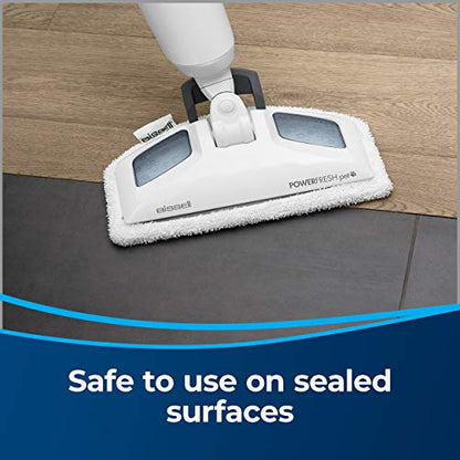 BISSELL PowerFresh Pet Steam Mop 19404 Hard Floor Steamer with Odor‑Eliminating Scent Discs, Easy Scrubber for Tough Messes, 2 Steam Levels, Sanitizes - style: PowerFresh Pet Steam Mop