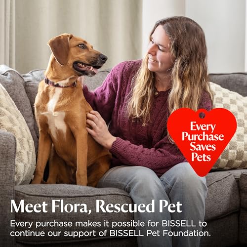 Bissell PowerClean FurFinder Corded Stick Vacuum, Tangle-Free Brush Roll, 30-Foot Power Cord, Self-Standing, HEPA Filtration, Bright Headlights, 4282K - style: PowerClean FurFinder Corded
