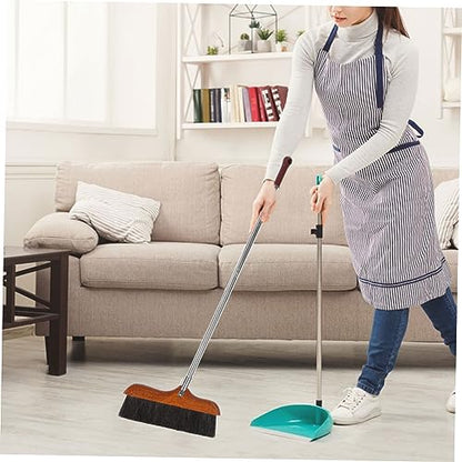 Ipetboom Long Handle Broom with Soft Bristles for Efficient Floor Cleaning for Home Office Kitchen and Garage Lightweight and Easy to Store with Creative Hanging Design