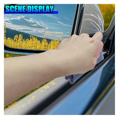 2PCS Magic Window Track Cleaner, Window Groove Cleaning Brush Tools Set, Hand-held Window Track Cleaner, Vehicle Clean Accessory for Sliding Door, Sill, Tile Lines, Shutter, Car Vents (PK&GY) - color: PK&GY